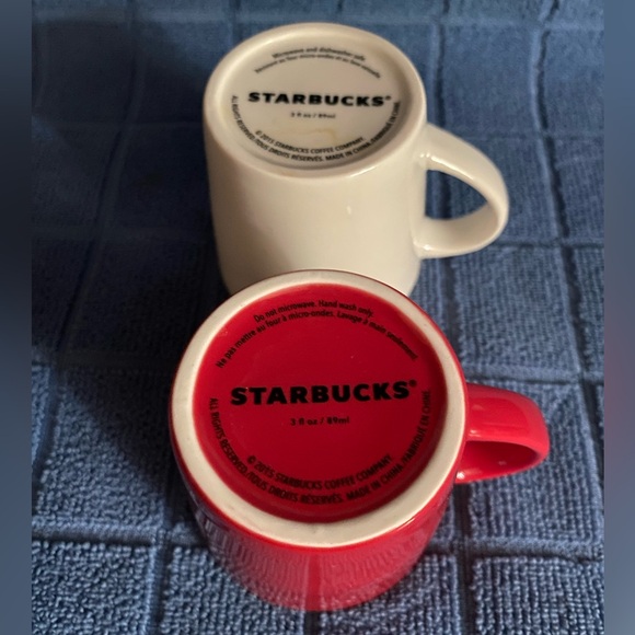 Starbucks Demi Espresso mugs. 2015 - Picture 5 of 6